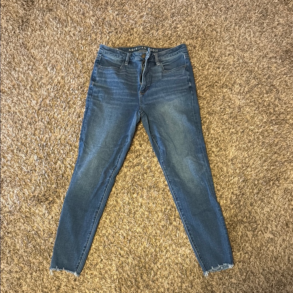 American Eagle Outfitters Women's Blue Jeans